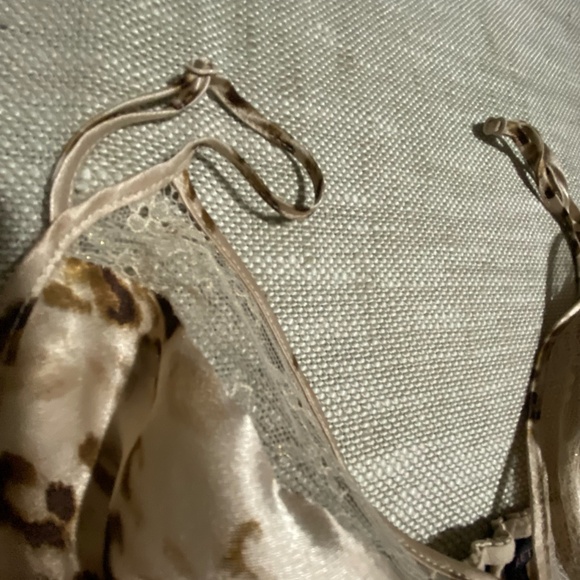 Victoria Secret Leopard Print Lace Dainty Feminine Babydoll Camisole Sz-S - Picture 7 of 16